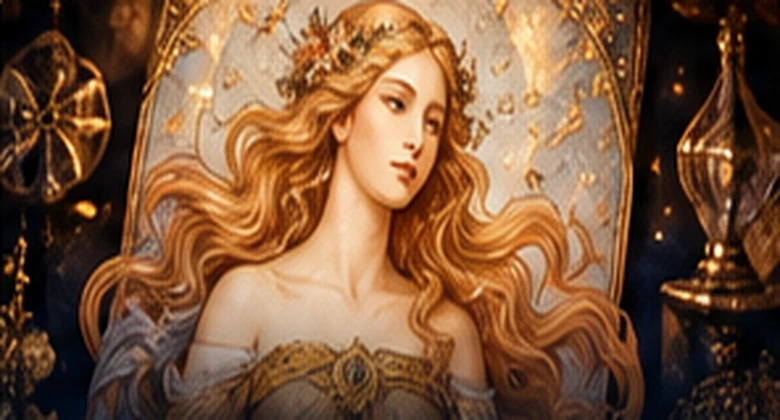 Arte temática da Alma Cósmica — deusas