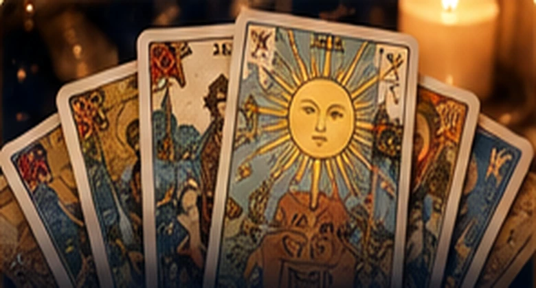 Arte temática da Alma Cósmica — tarot